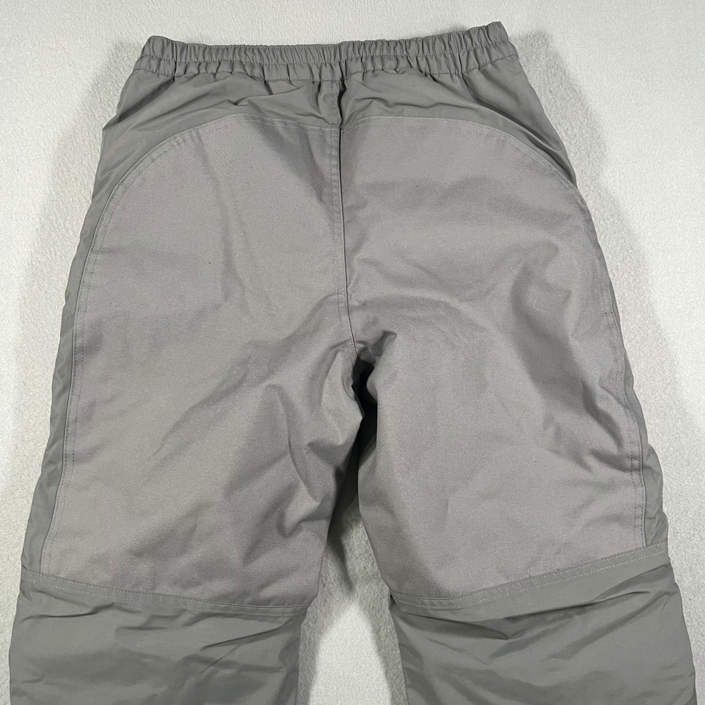 Lands End Kids squall Gray Grow A Long Ski Snow Pants sz 14 Waterproof Insulated - Picture 11 of 12